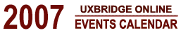 Uxbridge Online Events Calendar