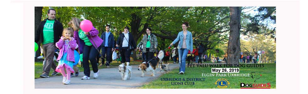 Lions Dog Guides Walk