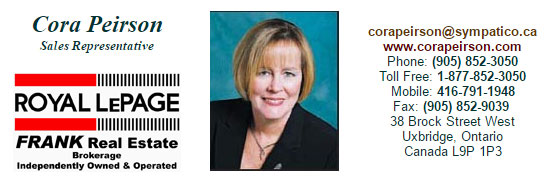 Cora Peirson, Sales Representative, Royal LePage Frank Real Estate Brokerage